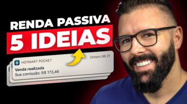 RENDA PASSIVA em 2022, 5 NEGÓCIOS PERFEITOS para ter Renda Passiva