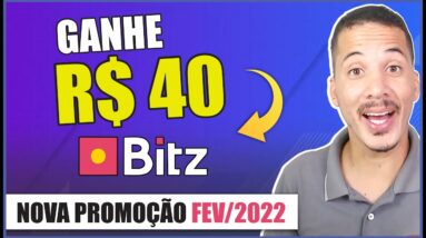 GANHE R$40 COM BITZ EM FEVEREIRO | Como Ganhar Dinheiro na Internet
