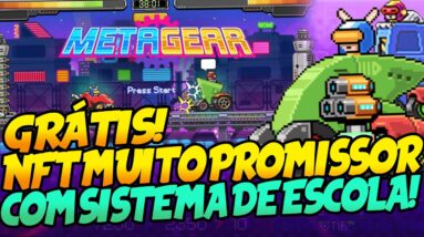 METAGEAR - NFT GRATUITO COM MUITO POTENCIAL! ADVISOR DO ANGRY BIRDS, SISTEMA DE ESCOLAS E MAIS!