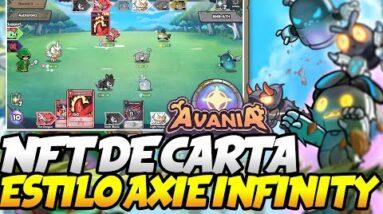 AVANIA - NOVO JOGO NFT DE CARTAS ESTILO AXIE INFINITY