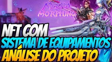 MECHA MORPHING - NOVO JOGO NFT COM SISTEMA DE EQUIPAMENTOS E CLASSES! ANÁLISE DO JOGO