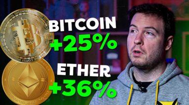 POR QUE O BITCOIN E O ETHER ESTÃO SUBINDO TANTO? | HORA DE ENTRAR?