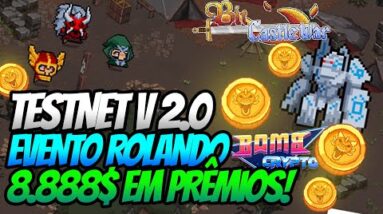 Bit Castle War - EVENTO DO TESTNET V2.0 ROLANDO! 8.800$ EM PRÊMIOS, VENDA DE CASAS AMANHÃ!