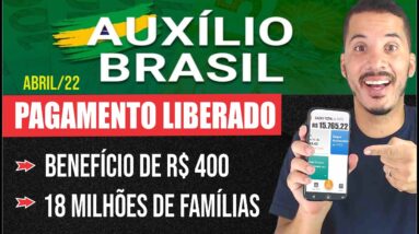CALENDÁRIO AUXILIO BRASIL MÊS ABRIL 2022 (ATUALIZADO)