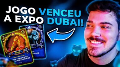 Shiryo - Jogo do ANO na Expo Dubai no estilo Hearthstone pra GANHAR DINHEIRO jogando!
