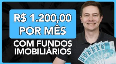 Receba 1 SALÁRIO MÍNIMO por mês investindo em FUNDOS IMOBILIÁRIOS 💰