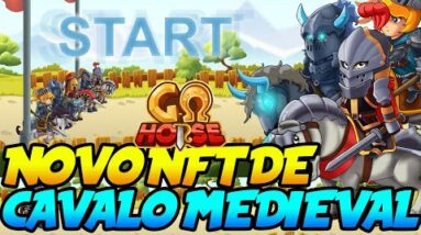 GO HORSE - NOVO NFT DE CORRIDA MEDIEVAL COM CAVALOS