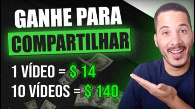 Ganhe $ 900 para compartilhar VÍDEOS do YOUTUBE – Ganhar Dinheiro na Internet