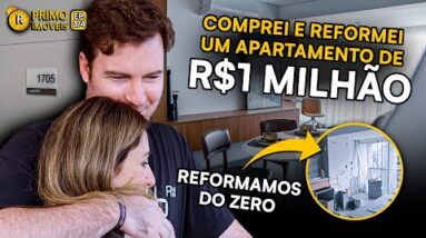 COMPREI E REFORMEI UM IMÓVEL DO ZERO (Aprenda a ECONOMIZAR DINHEIRO na reforma) | Primo Imóveis #3