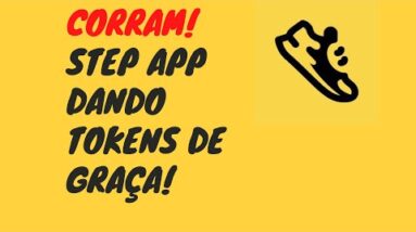 STEP APP - COMO GANHAR TOKENS DE GRAÇA! UM DOS MOVE2EARN MAIS HYPADOS DO MOMENTO!