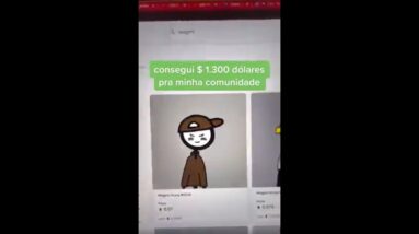 Minha comunidade fez mais de R$500,00 com esse NFT GRATUITO - Wagmi Army