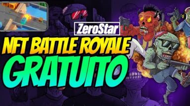 Zero Stars - NOVO JOGO NFT BATTLE ROYALE GRATUITO COM ARTES NFTS!