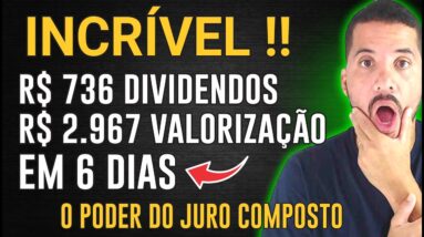 QUASE 100 MIL REAIS - O Prazer de Investir em AÇÕES e FUNDOS IMOBILIÁRIOS (Liberdade Financeira)