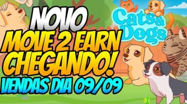 Cats & Dogs - NOVO MOVE 2 EARN CHEGANDO! VENDAS NO DIA 9 DE SETEMBRO + SORTEIO DE $10.000 DÓLARES
