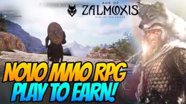 Age Of Zalmoxis - NOVO MMO RPG PLAY TO EARN CHEGANDO!