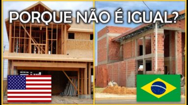 PORQUE NÃO CONSTRUÍMOS COMO OS AMERICANOS? 70% mais barato!