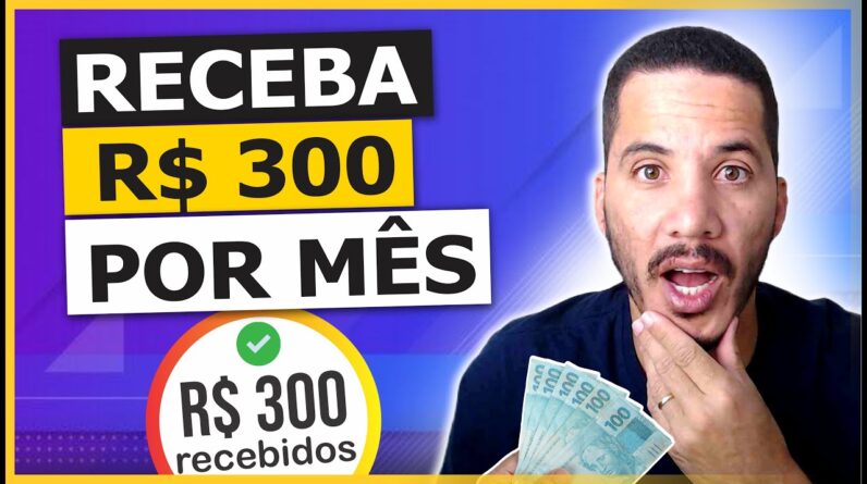 RECEBA 300 REAIS POR MÃŠS DE DIVIDENDOS (USE SEU FGTS) Comece hoje com 10 reais