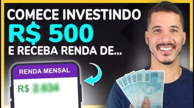 FUNDOS IMOBILIÁRIOS: Comece a INVESTIR com R$ 500 reais e RECEBA renda passiva TODO MÊS!