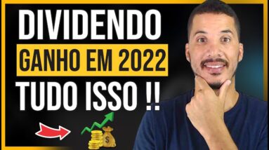 QUANTO RECEBI DE DIVIDENDOS EM 2022 | Investindo do ZERO em AÇÕES e FUNDOS IMOBILIÁRIOS