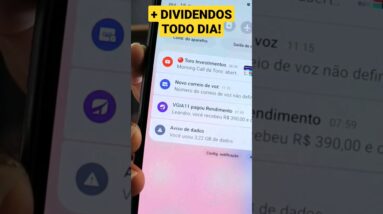 COMO RECEBER DIVIDENDOS TODO DIA? Fundos Imobiliários 2023 #shorts #dividendosmensais #fiis