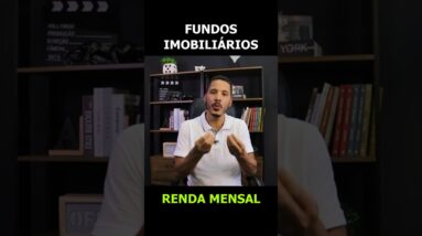 DIVIDENDOS MENSAIS COM FUNDOS IMOBILIÁRIOS #shorts