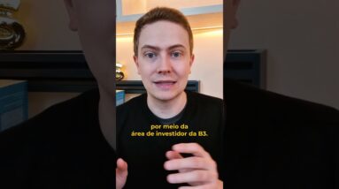 🚨 ATENÇÃO VOCÊ QUE INVESTE EM AÇÕES E FIIs!