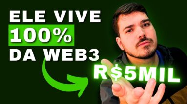 Como ele largou a CLT e hoje vive 100% da Web3? feat. Dollar