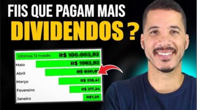 FUNDOS IMOBILIÁRIOS para LUCRAR TODO DIA sendo INICIANTE! R$ 300, R$ 600, R$ 1700 de renda mensal
