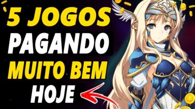 5 JOGOS PAGANDO BEM PRA VOCÊ GANHAR DINHEIRO HOJE (ATUALIZADO DEZEMBRO 2023)
