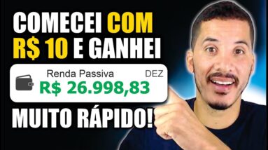 COMO GANHAR QUASE 30 MIL DE RENDA PASSIVA MUITO RÁPIDO e VIVER DE RENDA!