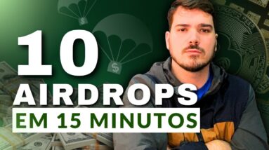10 Airdrops em 15 minutos (sem precisar realizar mil transações!)
