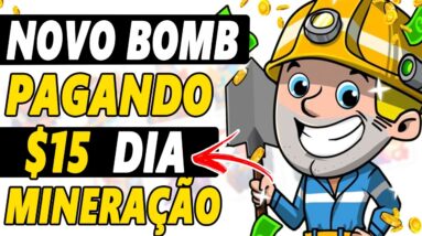 JOGO DE MINERAÇÃO PAGANDO MUITO! Veja COMO GANHAR DINHEIRO e SACAR no MINER WORK (Guia Completo)