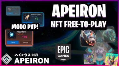 APEIRON - NFT GRATUITO PARA JOGAR E GANHAR NA REDE DA RONIN! JOGANDO O MODO PVP!