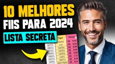 10 MELHORES FUNDOS IMOBILIÁRIOS BARATOS PARA 2024! (COMO GANHAR DINHEIRO)
