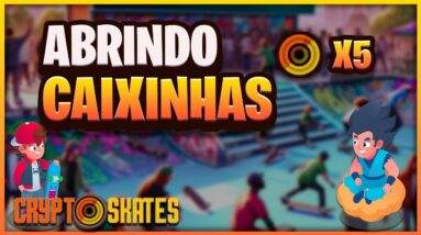 Crypto Skates - JOGO LANÇOU! ABRINDO CAIXINHAS + ANÁLISE DO PROJETO!