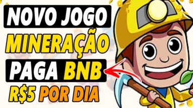 JOGO DE MINERAÇÃO PAGANDO HOJE! Veja COMO GANHAR DINHEIRO e SACAR no MINERAL RUSH (Guia Completo)