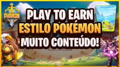 Pharon - NOVO JOGO NFT ESTILO POKEMON COM MUITO CONTEÚDO!