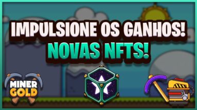 MinerGold - IMPULSIONE SEUS GANHOS NO JOGO DE FORMA ABSURDA! BUYBACK NO TOKEN + SORTEIO NO TELEGRAM