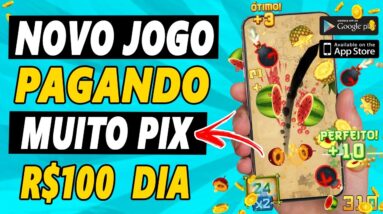 100 REAIS POR DIA COM ESSE JOGO GRÁTIS QUE PAGA NO PIX! COMO GANHAR DINHEIRO NO CRAZY FRUITY