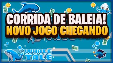NOVO JOGO PRÓXIMO DO LANÇAMENTO! JOGO DE FARM PASSIVO E CORRIDINHA - WHALE TALE