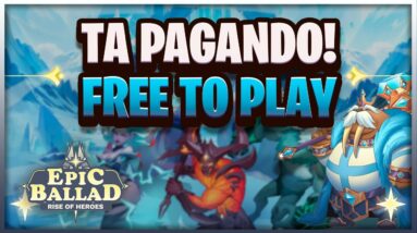 JOGO PAGANDO COM BAIXO INVESTIMENTO! GUIA DE COMO INICIAR NO JOGO! EPIC BALLAD