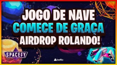 NOVO JOGO DE CORRIDA DE NAVE CHEGANDO! AIRDROP ROLANDO, COMECE DE GRAÇA! SPACEFY