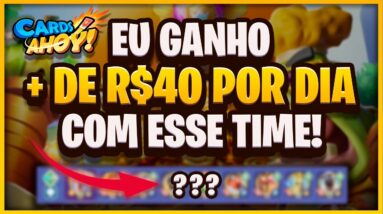 Cards Ahoy - QUANTO EU INVESTI E QUANTO EU GANHO COM MEU TIME NO CARDS AHOY! DICAS PRA MONTAR O TIME