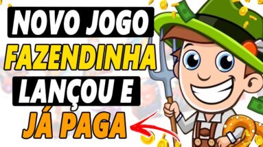 NOVA FAZENDINHA PAGANDO HOJE! Como GANHAR jogando TFARM (Guia Completo)