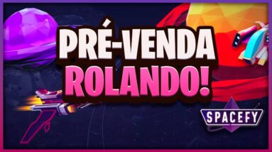 PRÉ VENDA ROLANDO! JOGO DE CORRIDA DE NAVES CHEGANDO! SPACEFY
