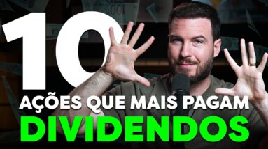 TOP 10 AÇÕES QUE MAIS PAGAM DIVIDENDOS NA BOLSA 2024