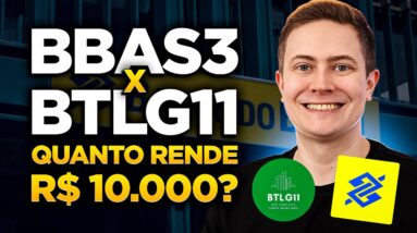DIVIDENDOS de FUNDOS IMOBILIÁRIOS ou de AÇÕES? BBAS3 X BTLG11 e MXRF11. Qual rende mais?