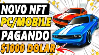 JOGO DE CORRIDA NFT GRÁTIS E PAGANDO $1000 DOLARES! RGAMES FREE TO PLAY
