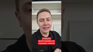 ATENÇÃO INVESTIDOR DE TESOURO DIRETO: COBRANÇA DA TAXA SEMESTRAL DE ADMINISTRAÇÃO