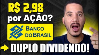 BBAS3, DUPLO DIVIDENDO e LUCRO RECORDE! (FIZ APORTE) VALE A PENA INVESTIR?